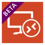 microsoft remote desktop beta android application logo